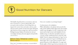 Dancer-Nutrition