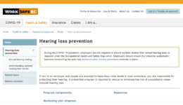 Hearing loss prevention