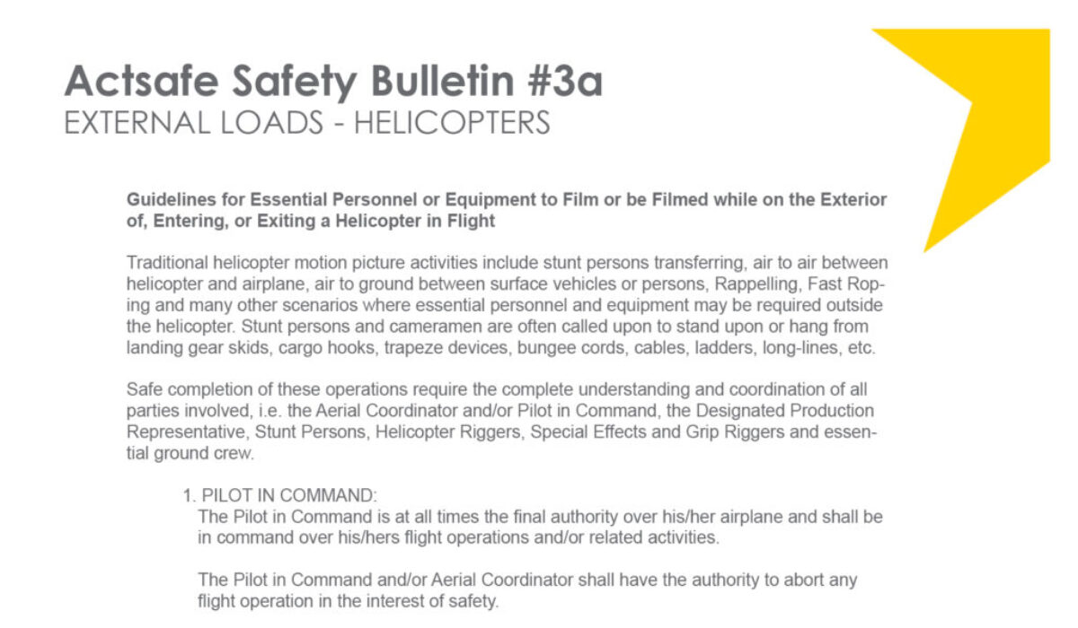 #3A External Loads – Helicopters