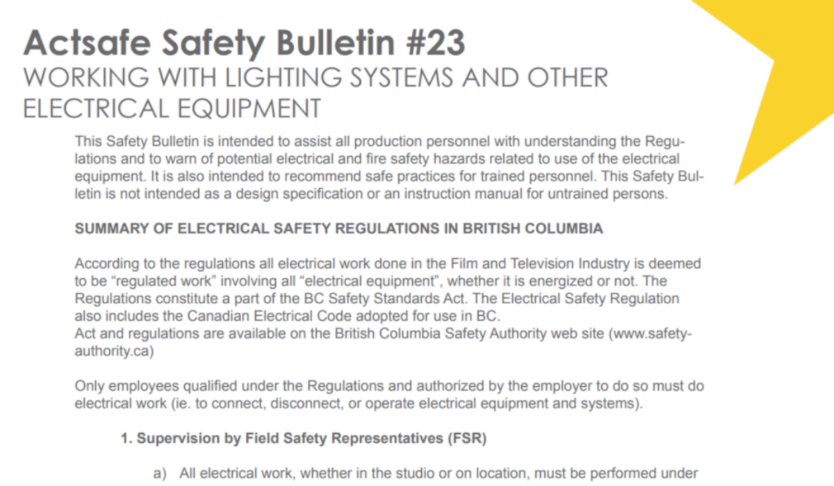 #23 Working with Lighting Systems and Other Electrical Equipment